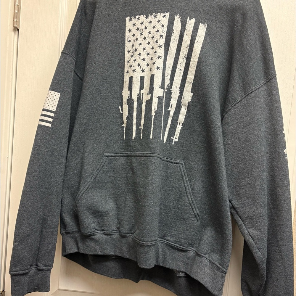 Grunt Style Charcoal Graphic Sweater